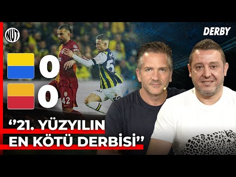 Fenerbahçe 0 - 0 Galatasaray Maç Sonu  | Nihat Kahveci, Nebil Evren | #Derby
