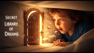 🌙✨ The Secret Library of Dreams | Magical Bedtime Story for Kids 📚💤