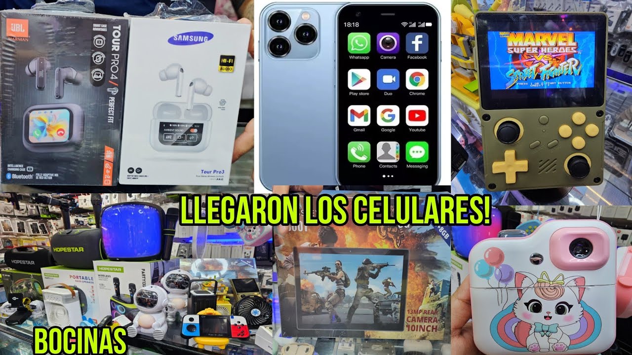 LLEGARON CELULARES / SÚPER BOCINAS, TABLET, VENTILADORES Y MUCHO MÁS.
