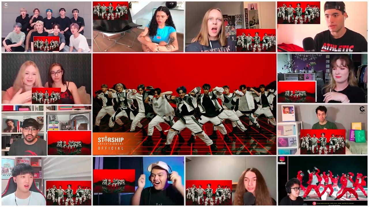 CRAVITY 크래비티 Gas Pedal MV Reaction Mashup YouTube