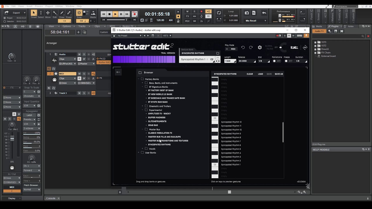 iZotope Stutter Edit 2 - how to connect midi or keyboard and demo ...
