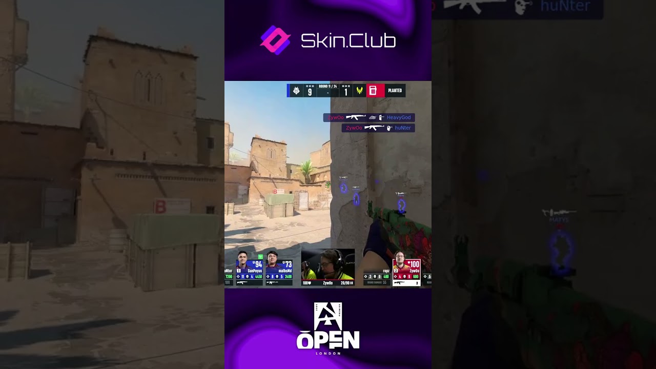 LEGENDARY ACE with 1v3 CLUTCH by ZywOo! 