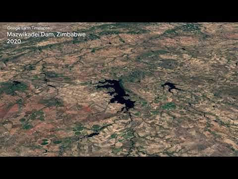 Google Earth Timelapse: Mazwikadei Dam, Zimbabwe - Google Earth Timelapse: Mazwikadei Dam, Zimbabwe