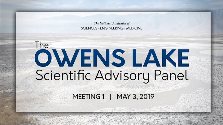 Owens Lake - Meeting One - Perspectives on OLSAP's...