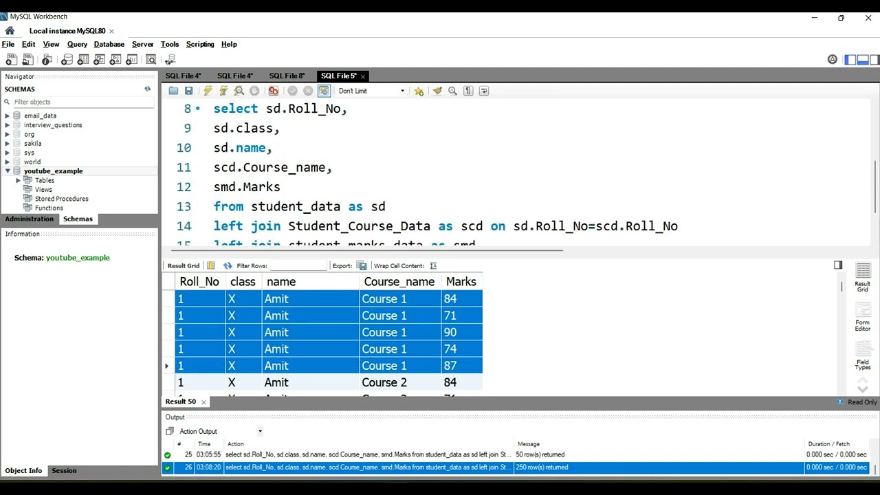 How to get the returned two tables from a function that is from a