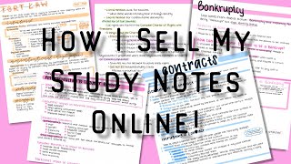 How To Sell Your Study Notes || How To Make Passive Income Online For Students screenshot 5