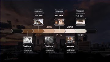 Make a Professional Business PowerPoint Timeline Slide Using iSlide