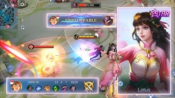 GUINEVERE LOTUS WITH NEW FLICKER COMBO MONTAGE:))