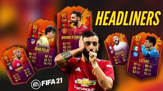 RECENSIONE HEADLINERS COMPLETA! FIFA 21 THEO HERNANDEZ-LOZANO-GORETZKA- SON!