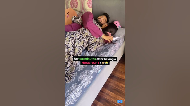 Us after a fight 😂🙈🤷 #husbandwife #viral #couple #shorts #poojakaranbafna
