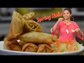 Crispy Vegetable Spring Rolls - Vegetables Spring Rolls with Store Bought wrapper sheets