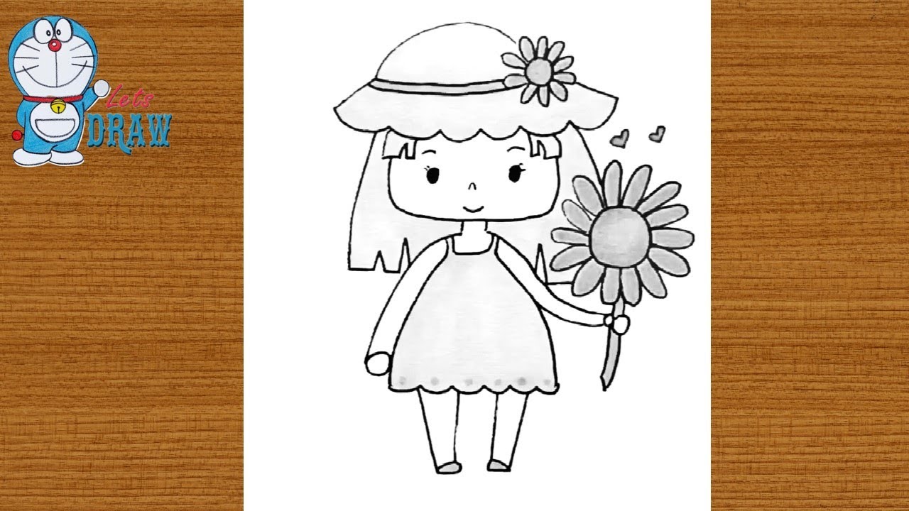 images Pencil Drawing Doll Painting how to draw a baby doll girl with pencil sketch step by step outline art master
