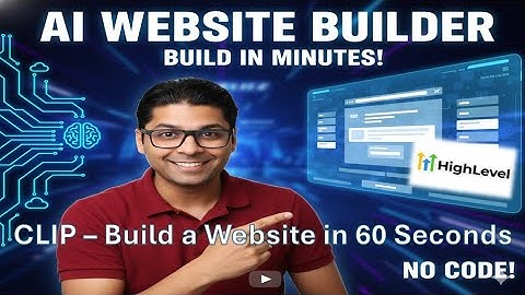 AI-Powered Website in 60 Seconds