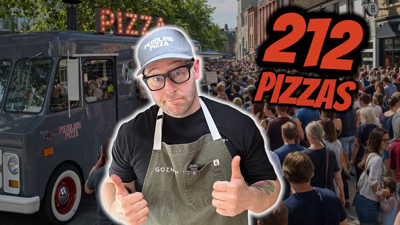 I Tried Selling 212 Pizzas in One Day at a Food Festival…