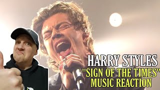 Harry Styles Reaction - SIGN OF THE TIMES (LIVE ON GRAHAM NORTON) | FIRST TIME REACTION TO