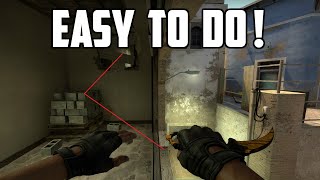 CSGO How to do the Mirage window jump almost every time! 2020