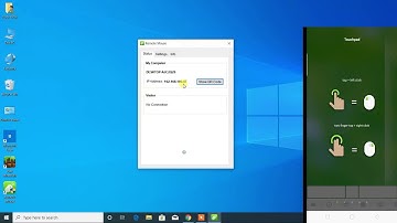 Remote mouse and keyboard for windows from android