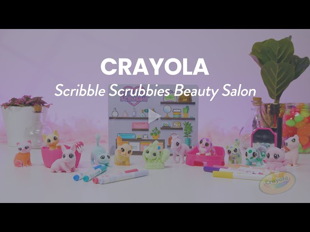 Crayola - Scribble Scrubbies Beauty Shop 