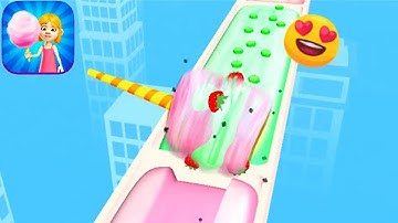 Cotton Candy Run 3D 🌈💇‍♀️💖 BIG UPDATE!! All Levels Gameplay Android,ios
