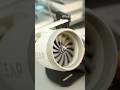 The fan made of the aircraft engine? So cool #digital technology #fan #airplane #engine