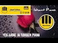 Yeh aaine jo tumhen  kumar sanu piano  remix by ishant thekumarsanuofficial