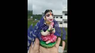 ?making parvati mata by shadu clay ?