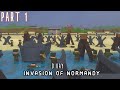 Minecraft Animation WW2 : D-DAY  (Invasion Of Normandy ) - Part 1