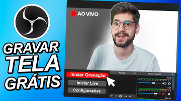 Como gravar tela do PC com OBS Studio - Gravar Vídeo Aulas, Gameplays, Tutoriais