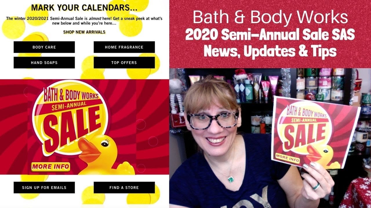 Bath & Body Works' Semi-Annual Sale For 2020/2021 Is Here