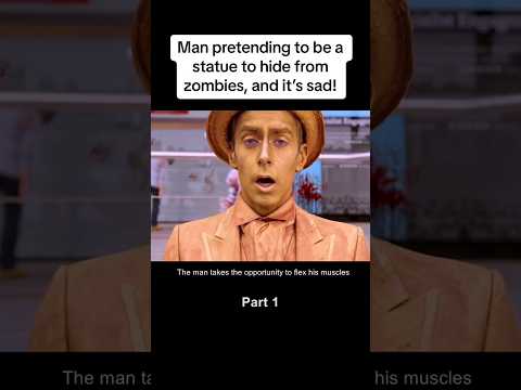 man pretend to