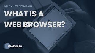 What is a web browser? (in 4 minutes)