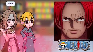 (re-upload )[NTR] kokujin no tenkousei react to hiroki as shanks 2x|AU|one-piece au/gacha reaction
