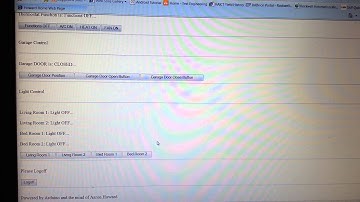 Arduino webserver xbee controller part 3