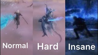 Normal, Hard and Insane! Vergil Combos!