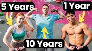 Climbers Compared: 1 Year, 5 Years, 10 Years