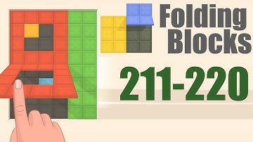 Folding Blocks Level 211 212 213 214 215 216 217 218 219 220