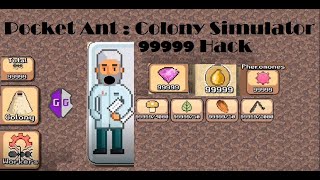 99999 Unlimited - Pocket Ants : COLONY SIMULATOR Gameplay Hack Game Guardian screenshot 2