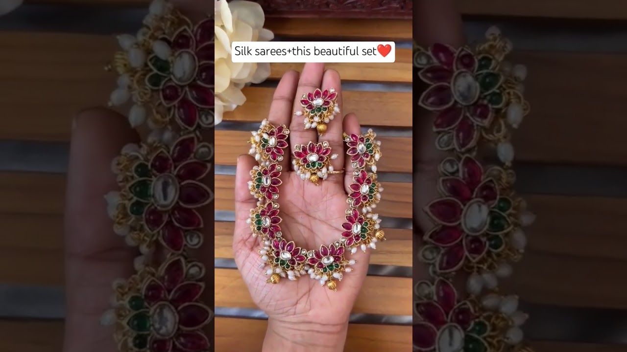 🌸 Bridal charm in every pieceDM to order | Raj Jewels