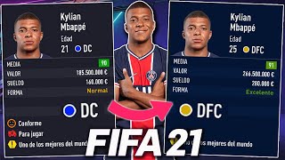 COMO CAMBIAR LA POSICION DE TU JUGADOR EN MODO CARRERA? (DC a DFC?) - FIFA 21