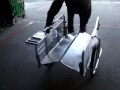 【音声注意】折りたたみ式アルミリヤカー（レンタル）