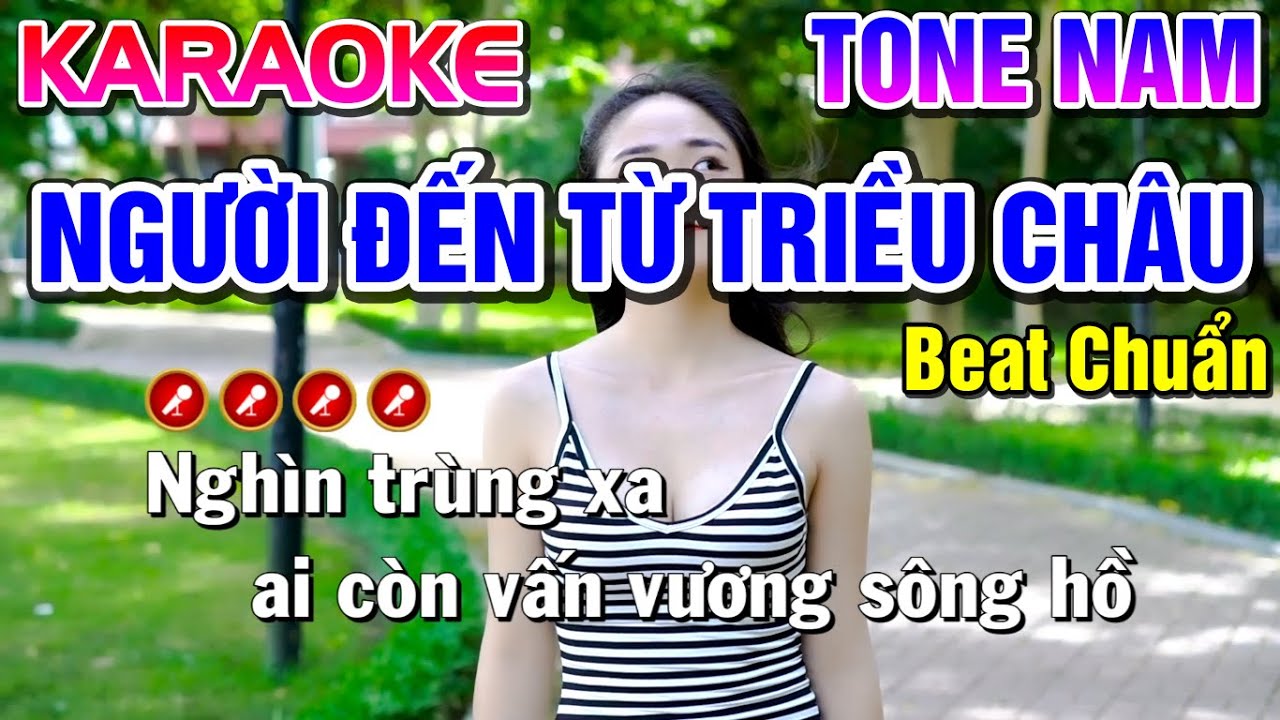 Người Đến Từ Triều Châu Karaoke Nhạc Sống Tone Nam ( BEAT CHUẨN ) - Tình Trần Organ