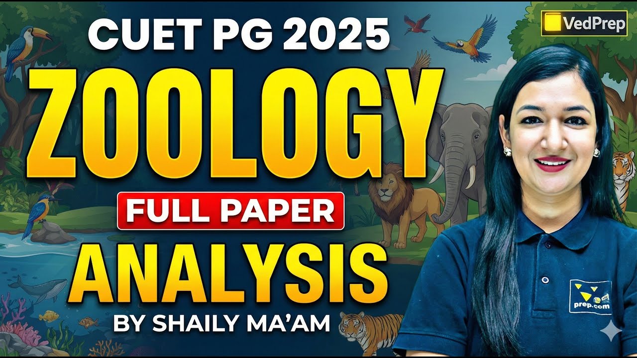 Zoology Previous Year Paper Analysis | CUET PG 2026 Exam Preparation ...