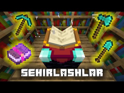 Video: Minecraft-da Oddiy Va Sehrlangan Jadvallarni Qanday Qilish Kerak