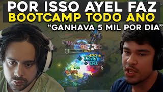 MOTIVOS DO BOOTCAMP ANUAL DO AYEL, YODA MAIN RYZE NA SOLOQ - RENECRODILO LEAGUE OF LEGENDS