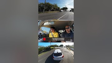 Failed for Rushing at a Give Way Sign #car #driving #fyp #test