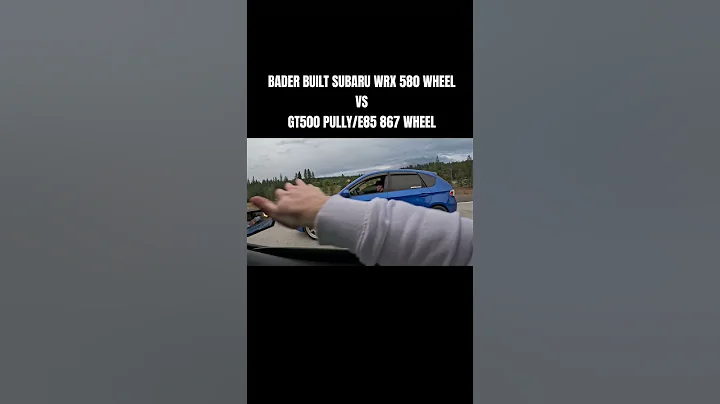 Bader Built Subaru WRX vs 2021 Shelby GT500