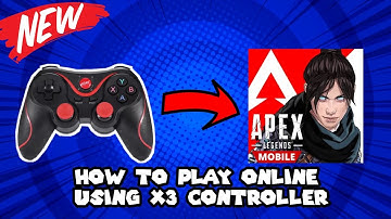 X3 WIRELESS CONTROLLER | How to Play Apex Legends Mobile Using Controller (  Tagalog  )