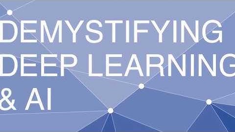 Demystifying Deep Learning and AI (Day1 - Live Stream)   Noroff Oslo March 24-25th, 2017