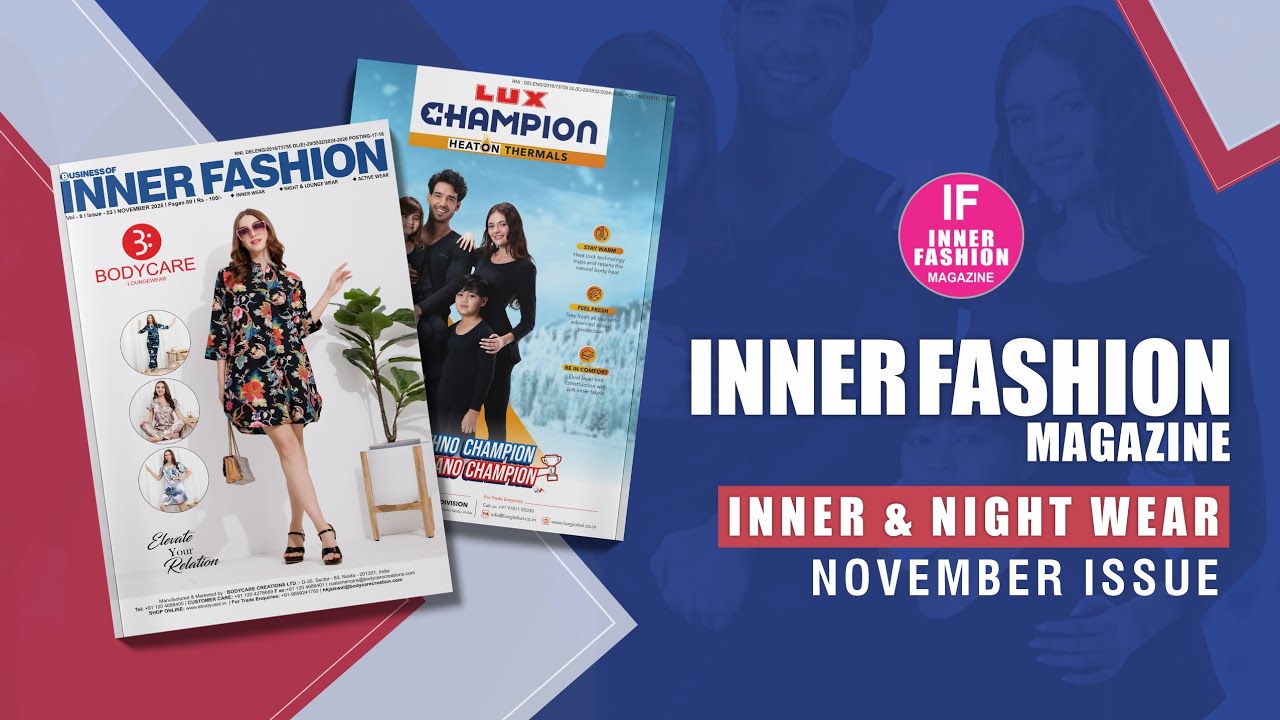 INNER FASHION MAGAZINE – Inner & Night Wear November Issue 
