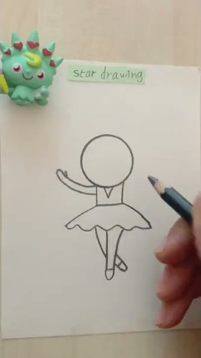 رسم بنت سهل جدا easy girl drawing